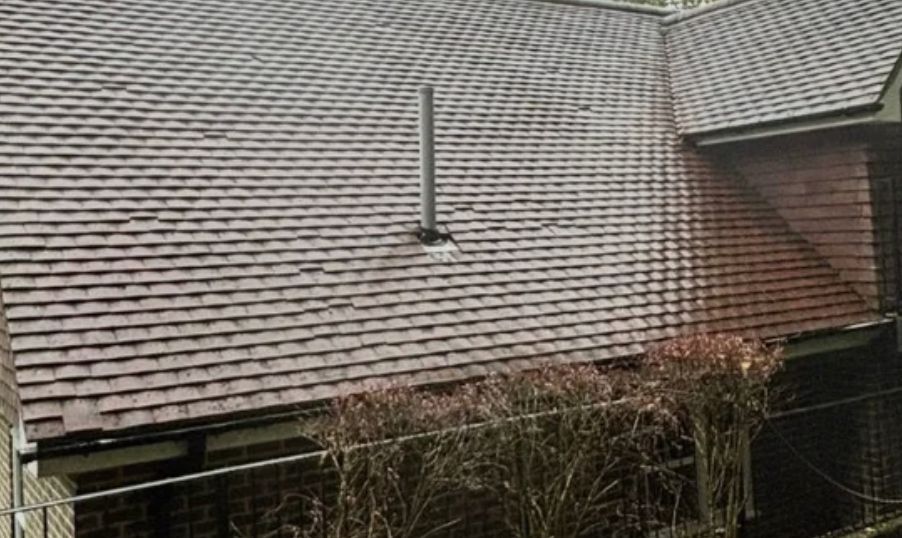 Tiled roof cleaned and restored by Arcline
